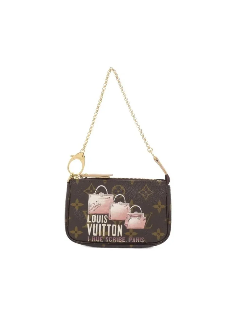 Louis Vuitton Monogram Mini Pochette Pouch
